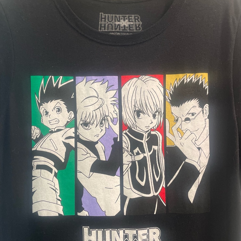 Teens  Hunter Hunter Graphic T-Shirt - Black size XL